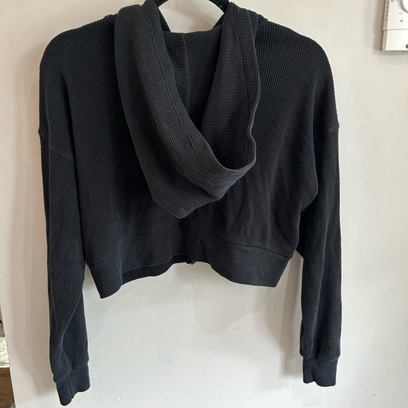 ARITZIA Waffle Zip Hoodie - Picture 3 of 4